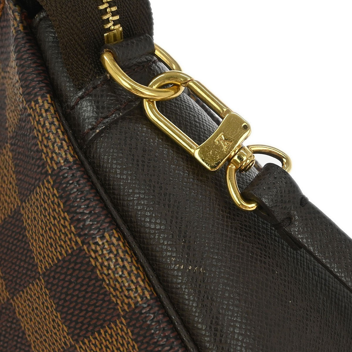 Louis Vuitton Trousse Make Up Bag Damier Canvas Brown Canvas Clutche & Pouche Bag (Pre-Owned)