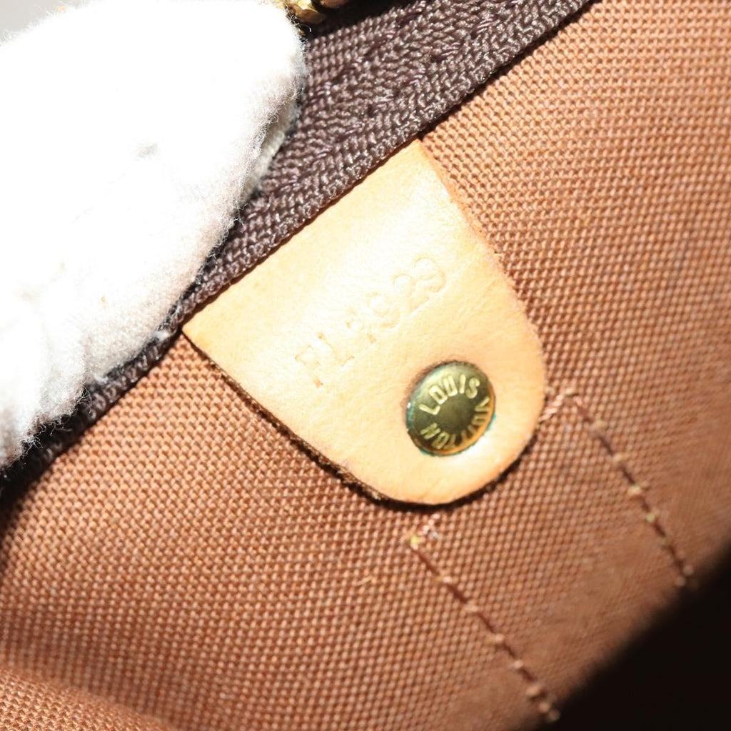 Louis Vuitton Keepall Bag Monogram Canvas Brown Canvas Travel Bag Bag (Pre-Owned)