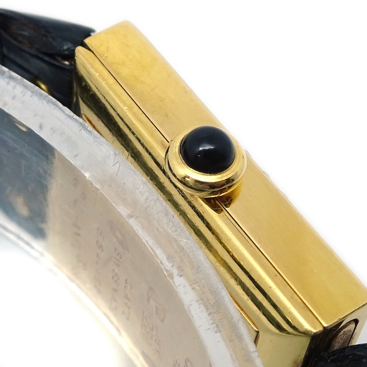 Chanel Mademoiselle Quartz Watch Yellow Gold With Diamond Bezel Watch (Pre-Owned)