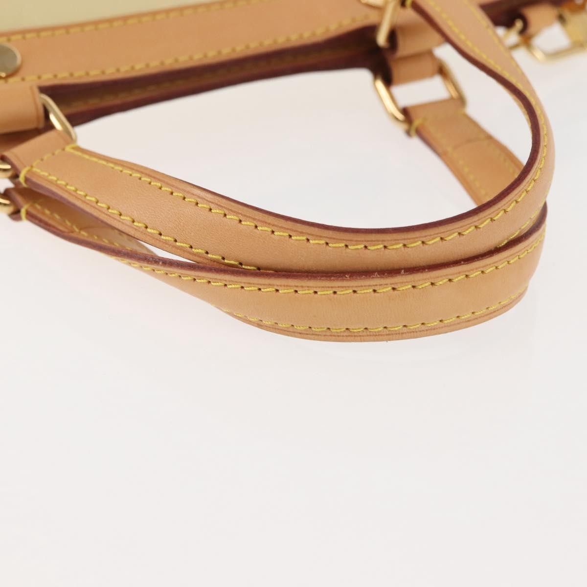 Louis Vuitton Brea Handbag Monogram Vernis Beige Patent_Leather Bag (Pre-Owned)