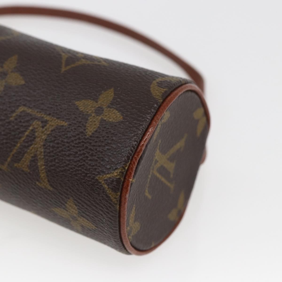 Louis Vuitton Papillon Pochette Monogram Canvas Brown Canvas Clutche & Pouche Bag (Pre-Owned)