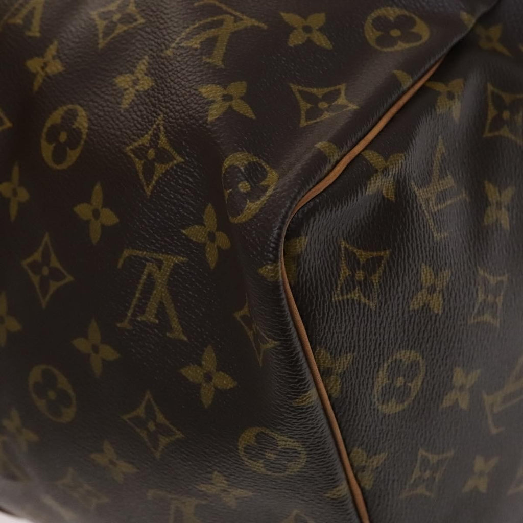 Louis Vuitton Keepall Bag Monogram Canvas Brown Canvas Travel Bag Bag (Pre-Owned)