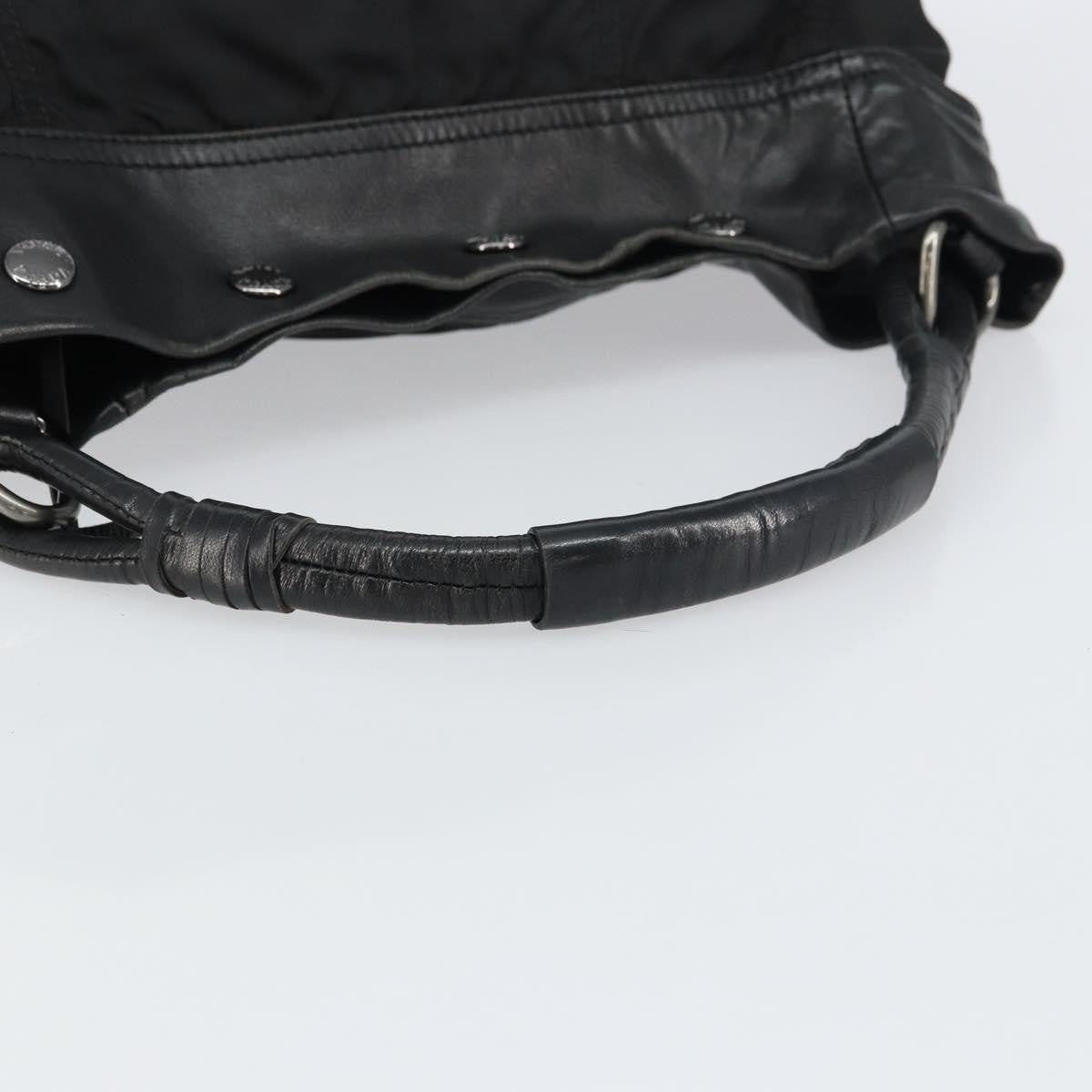 Prada Vintage Shoulder Bag Tessuto Black Nylon Shoulder Bag Bag (Pre-Owned)