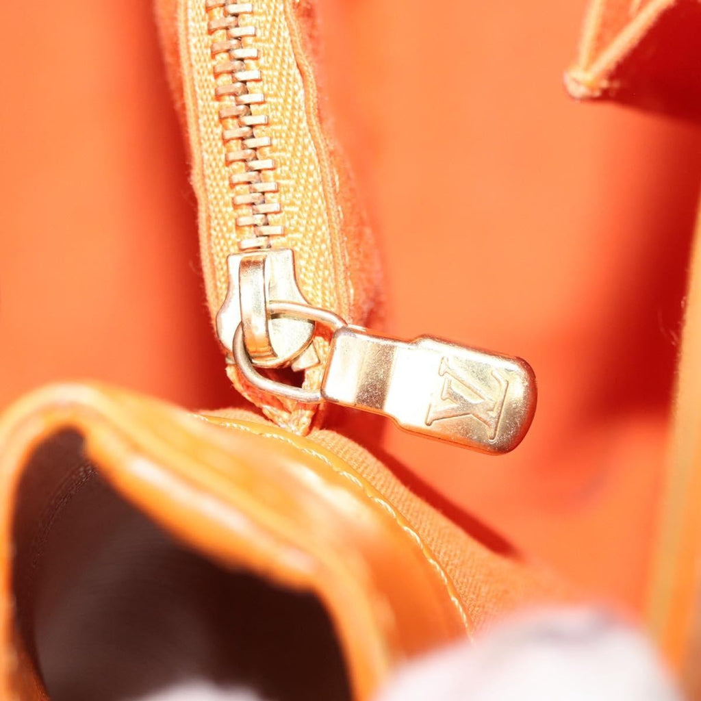 Louis Vuitton Mandara Handbag Epi Leather Orange Leather Shoulder Bag Bag (Pre-Owned)