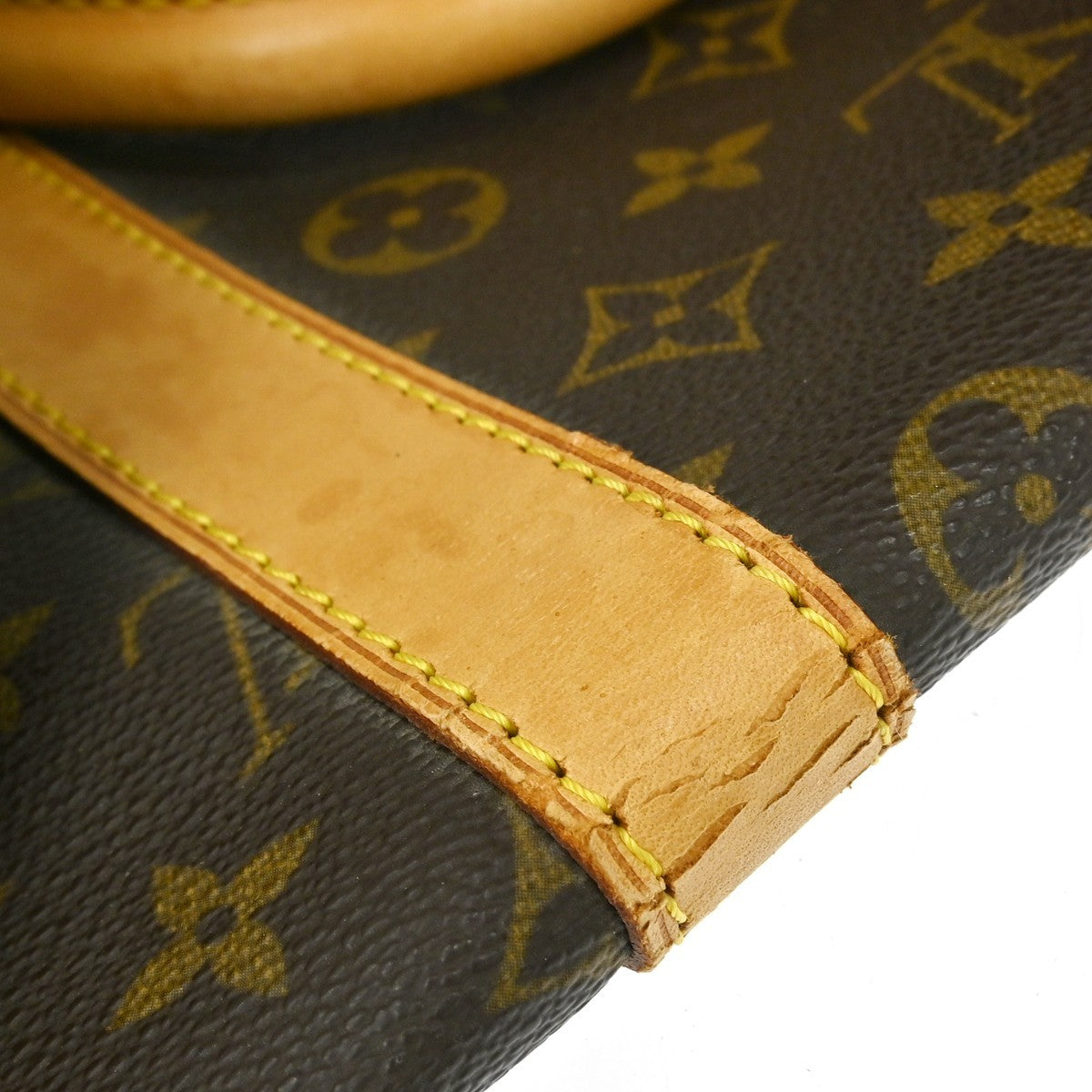 Louis Vuitton Keepall Bag Monogram Canvas Brown Canvas Travel Bag Bag (Pre-Owned)