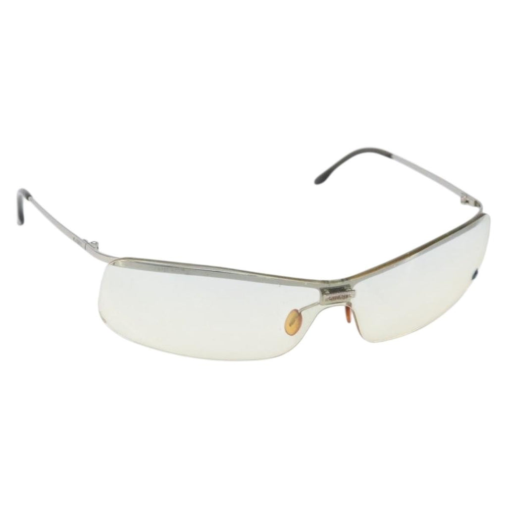 Chanel Logo Cc Sunglasses Metal Silver Metal Sunglasse Accessory (Pre-Owned)