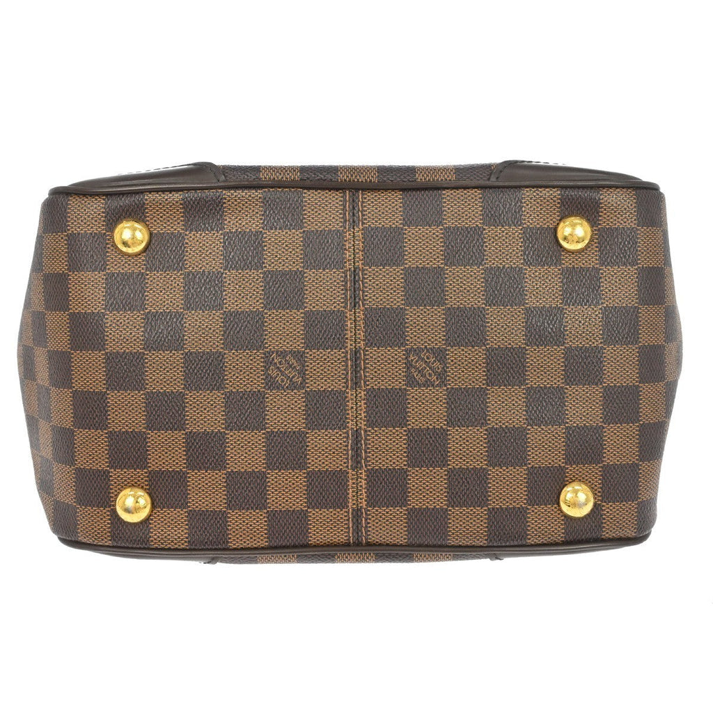 Louis Vuitton Verona Handbag Damier Brown Canvas Handbag (Pre-Owned)