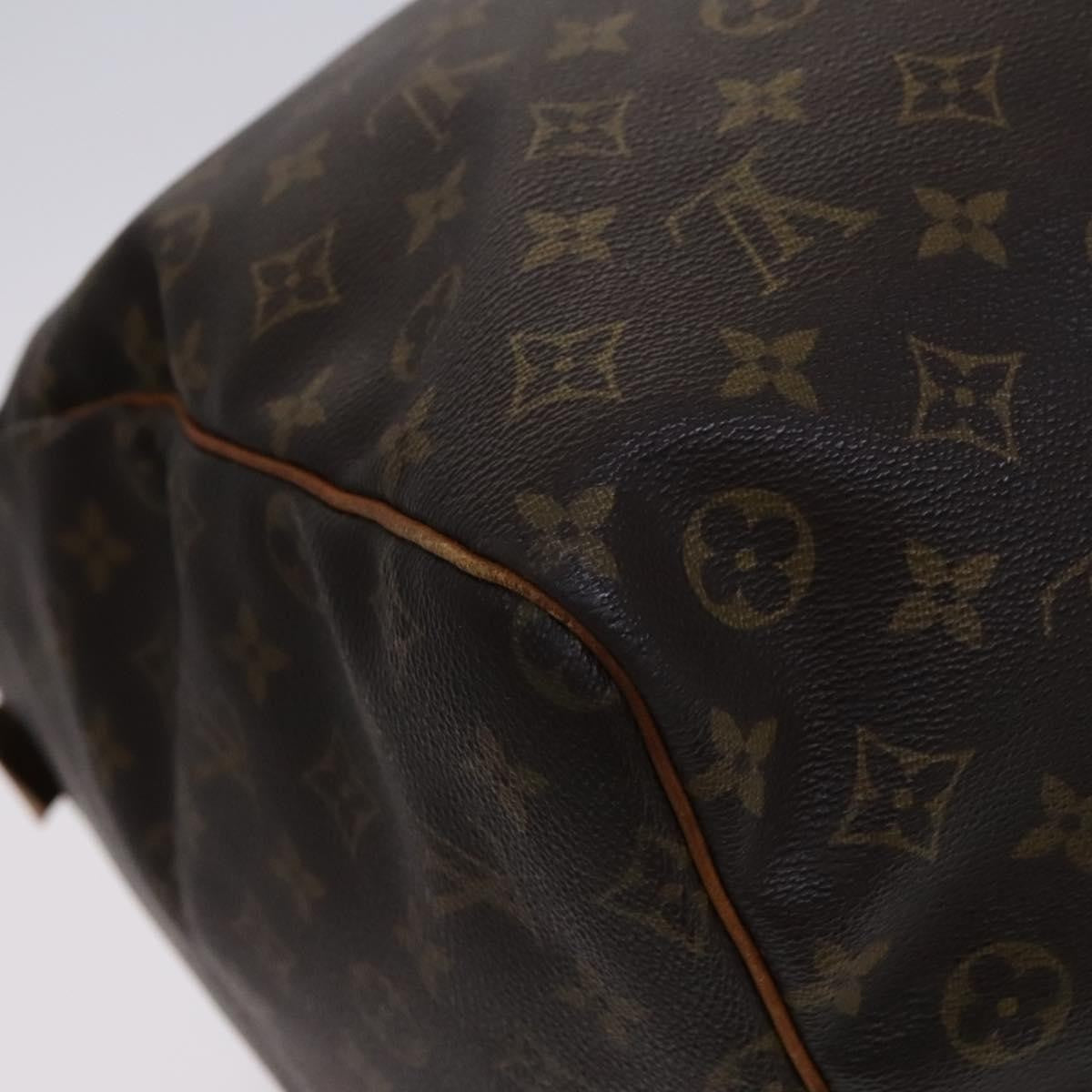 Louis Vuitton Keepall Bag Monogram Canvas Brown Canvas Travel Bag Bag (Pre-Owned)