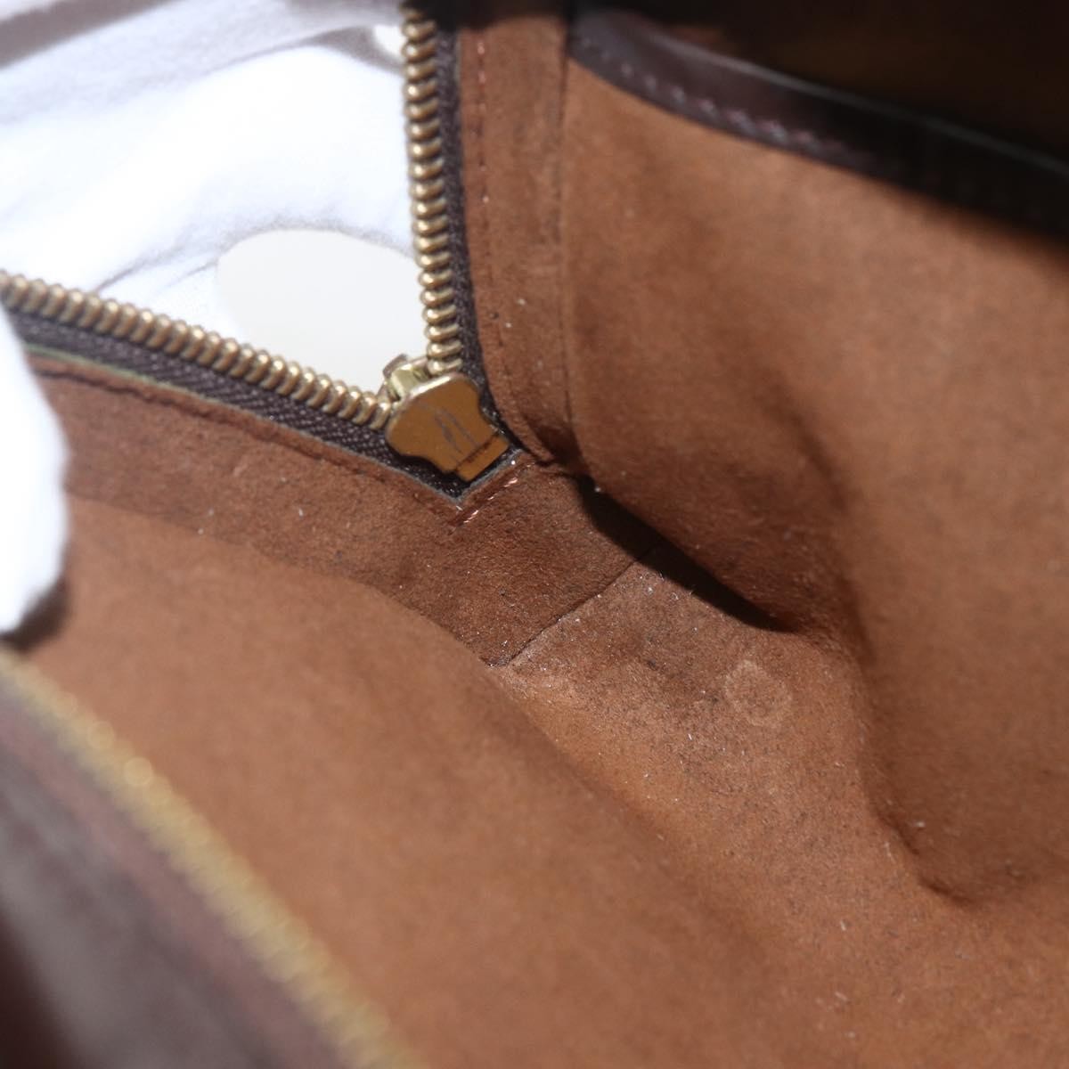 Louis Vuitton Pochette Saint Louis Damier Brown Canvas Clutche & Pouche Bag (Pre-Owned)