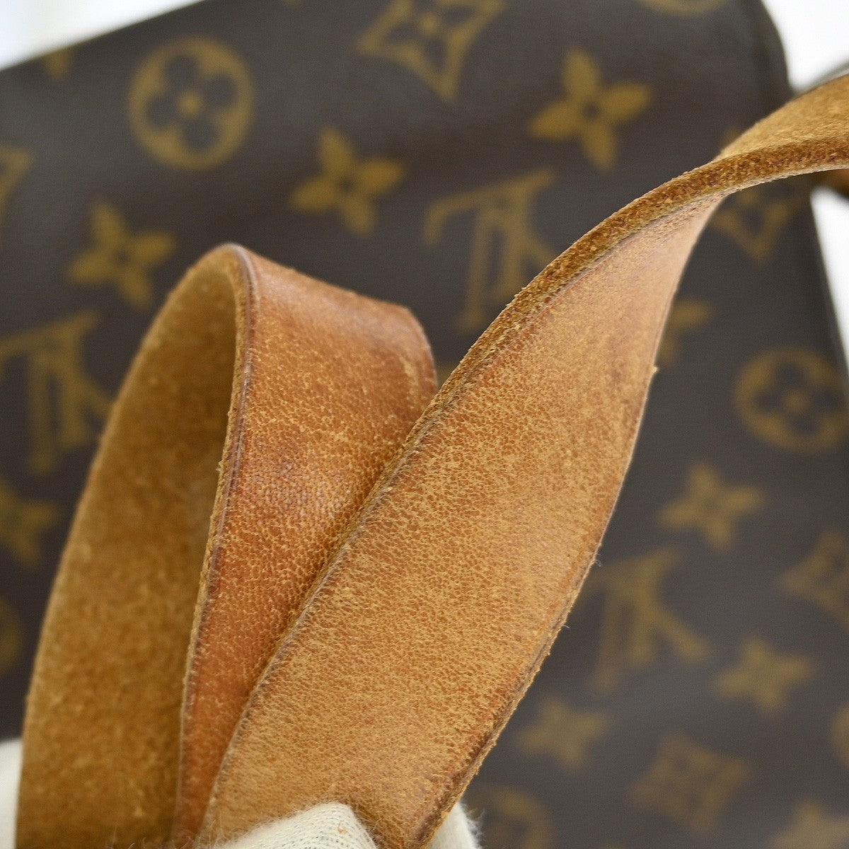 Louis Vuitton Cartouchiere Handbag Monogram Canvas Brown Canvas Shoulder Bag Bag (Pre-Owned)