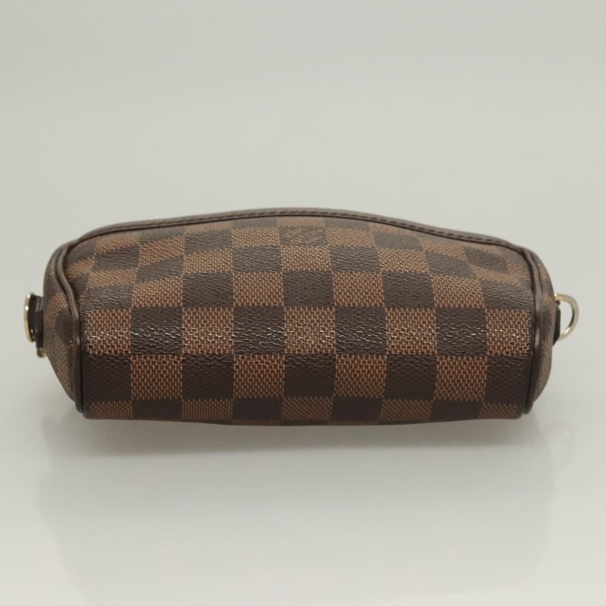 Louis Vuitton Ipanema Handbag Damier Brown Canvas Shoulder Bag Bag (Pre-Owned)