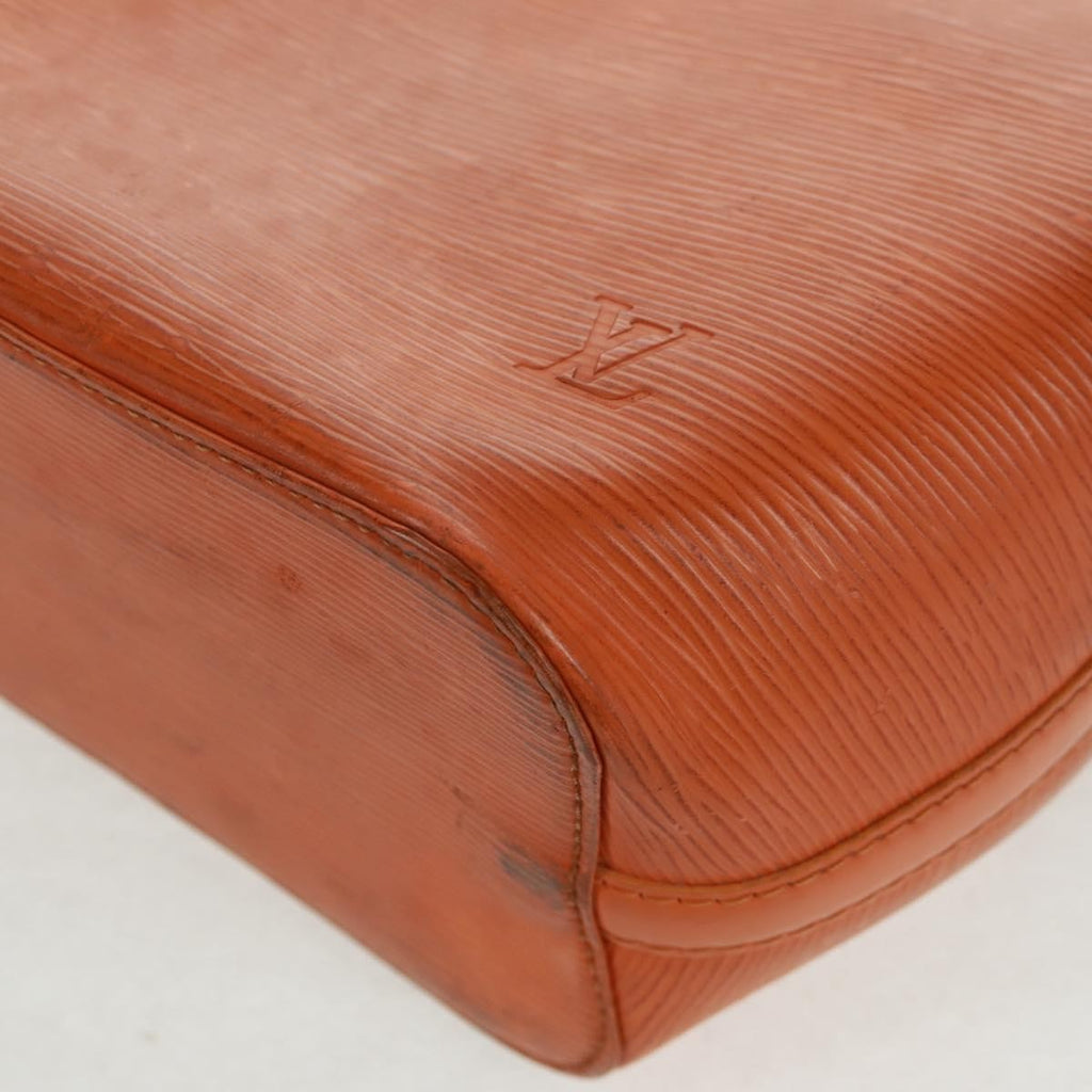 Louis Vuitton Mandara Handbag Epi Leather Orange Leather Shoulder Bag Bag (Pre-Owned)