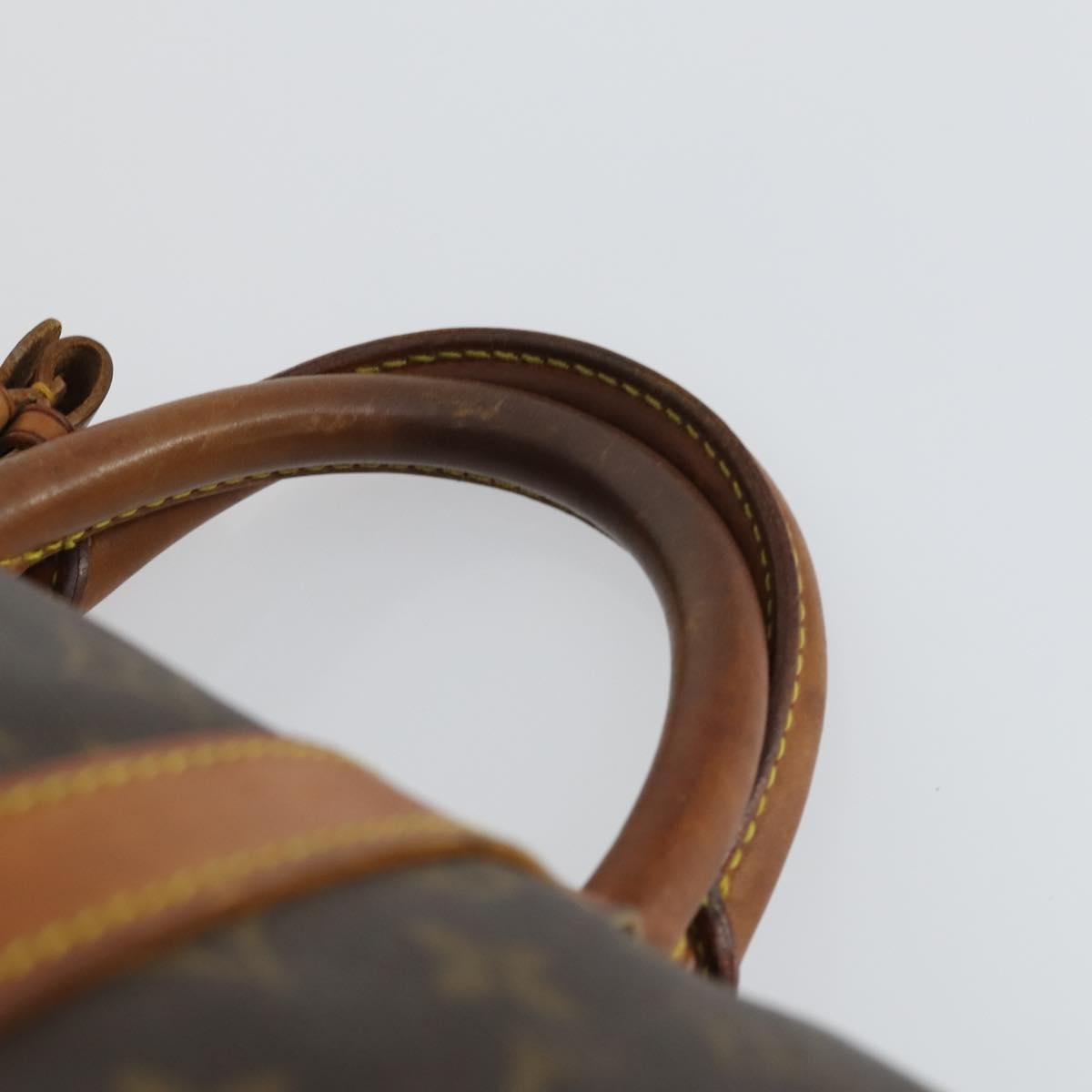 Louis Vuitton Keepall Bag Monogram Canvas Brown Canvas Travel Bag Bag (Pre-Owned)