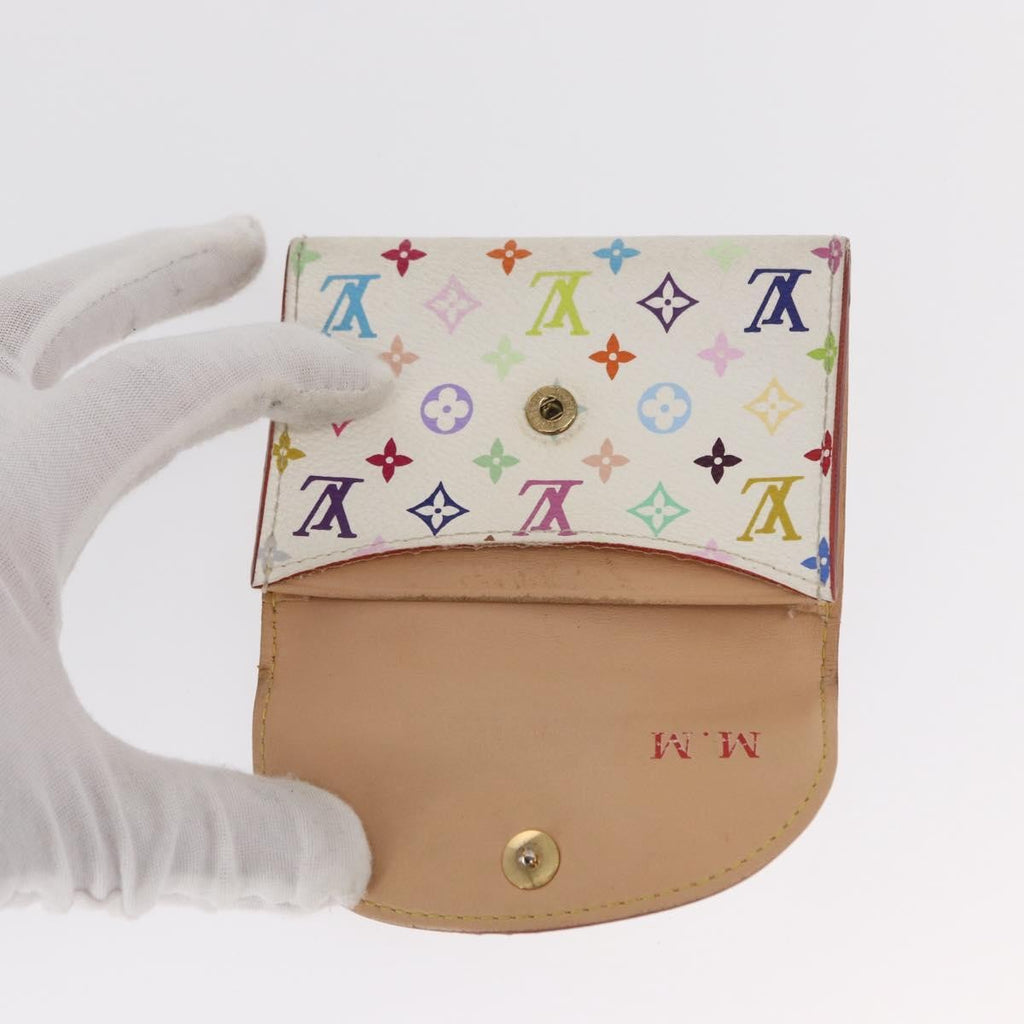 Louis Vuitton Rosalie Flap Coin Purse Limited Edition Vivienne Damier Multicolour Canvas Card Holders Accessory (Pre-Owned)