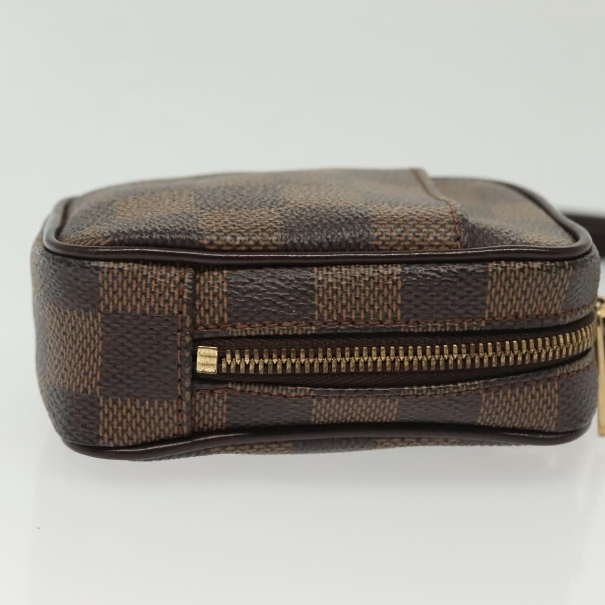 Louis Vuitton Etui Okapi Camera Case Damier Brown Canvas Clutche & Pouche Bag (Pre-Owned)