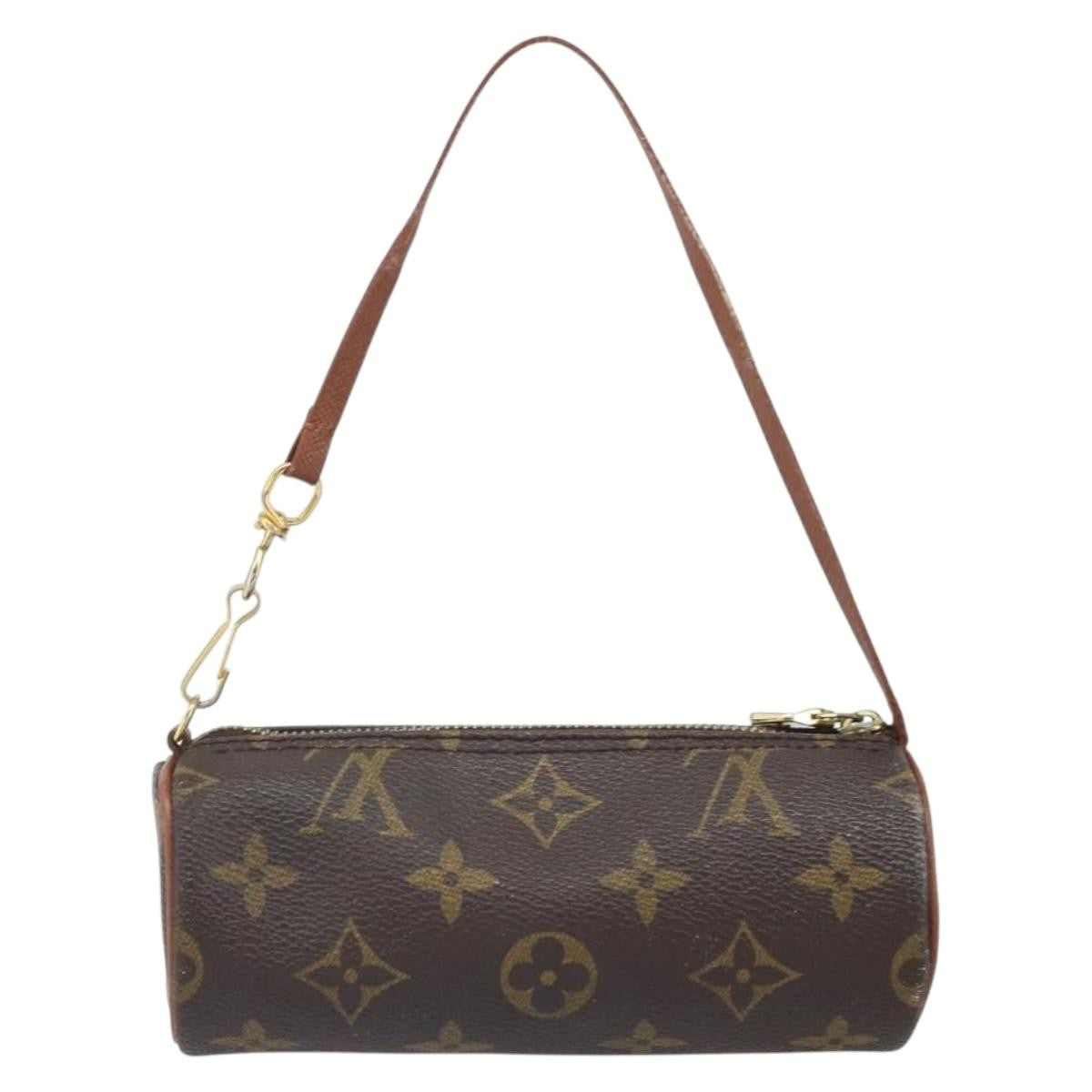 Louis Vuitton Papillon Pochette Monogram Canvas Brown Canvas Clutche & Pouche Bag (Pre-Owned)