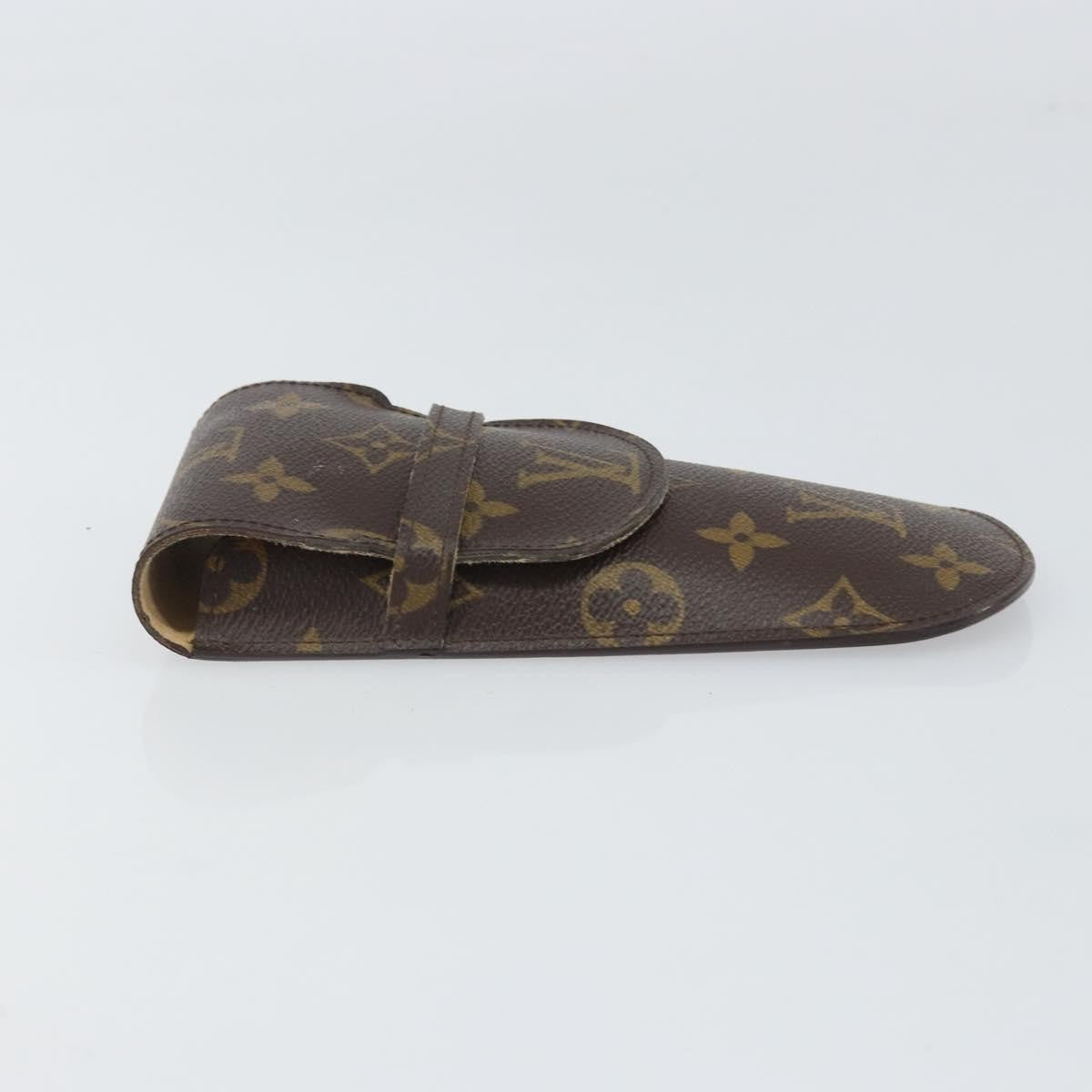 Louis Vuitton Etui À Stylo Canvas Brown Canvas Clutche & Pouche Bag (Pre-Owned)