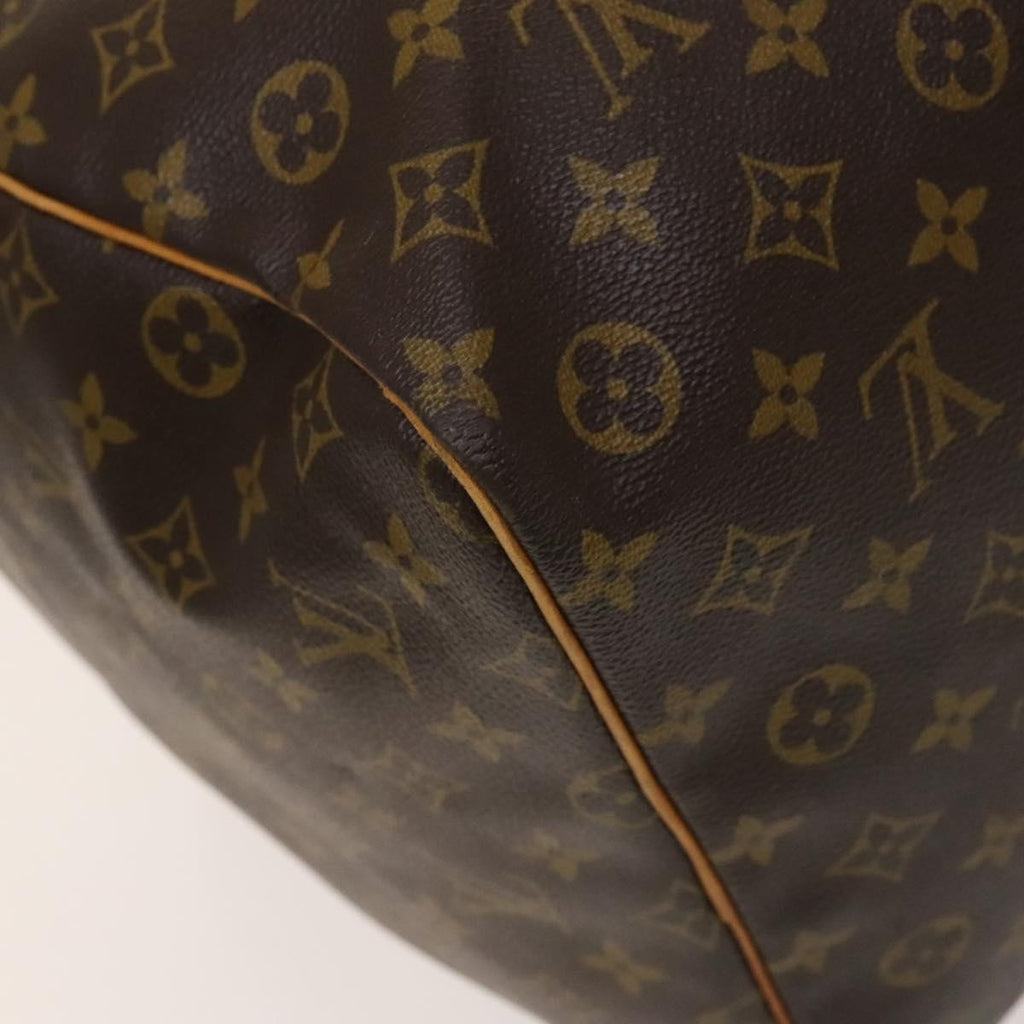 Louis Vuitton Keepall Bag Monogram Canvas Brown Canvas Travel Bag Bag (Pre-Owned)