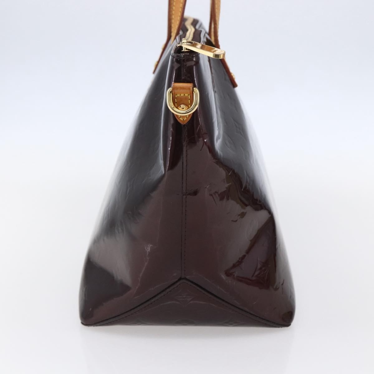 Louis Vuitton Bellevue Handbag Monogram Vernis Purple Patent_Leather Tote Bag Bag (Pre-Owned)