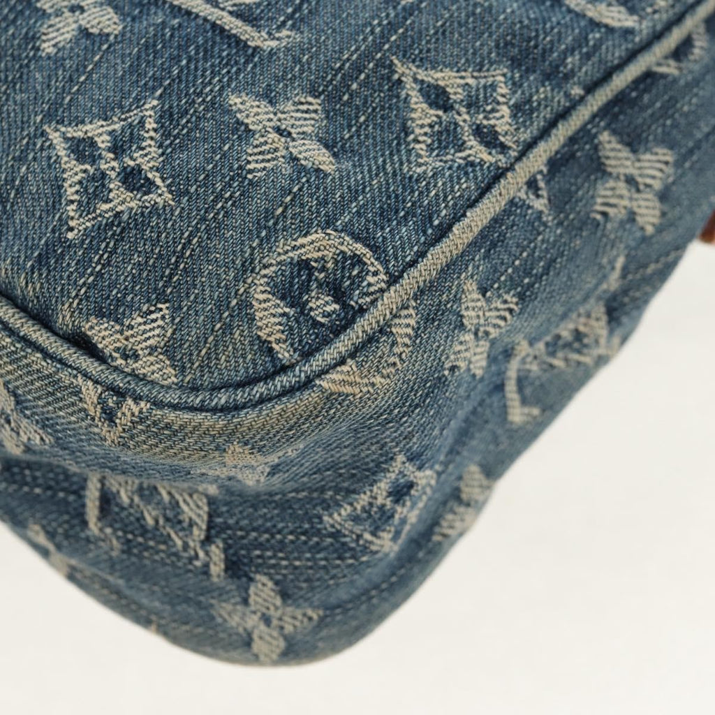 Louis Vuitton Camera Bag Monogram Denim Blue Denim_Jeans Shoulder Bag Bag (Pre-Owned)