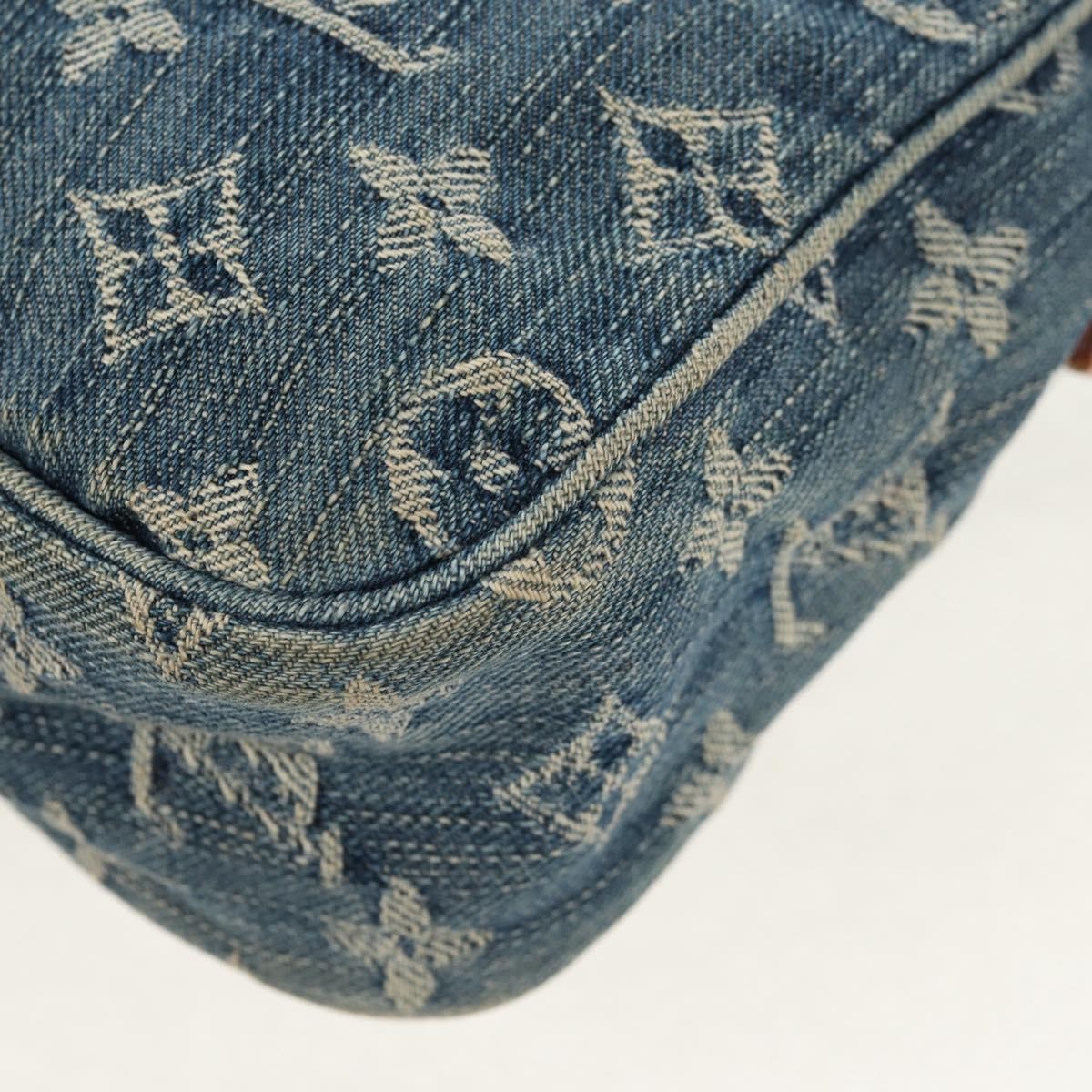 Louis Vuitton Camera Bag Monogram Denim Blue Denim_Jeans Shoulder Bag Bag (Pre-Owned)