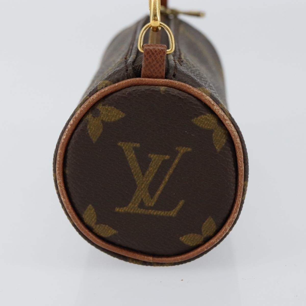 Louis Vuitton Papillon Pochette Monogram Canvas Brown Canvas Clutche & Pouche Bag (Pre-Owned)