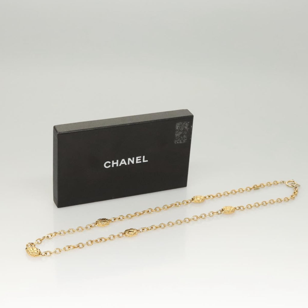 Chanel Cc Station Chain Belt Metal Gold Metal Belts Accessory (Pre-Owned)