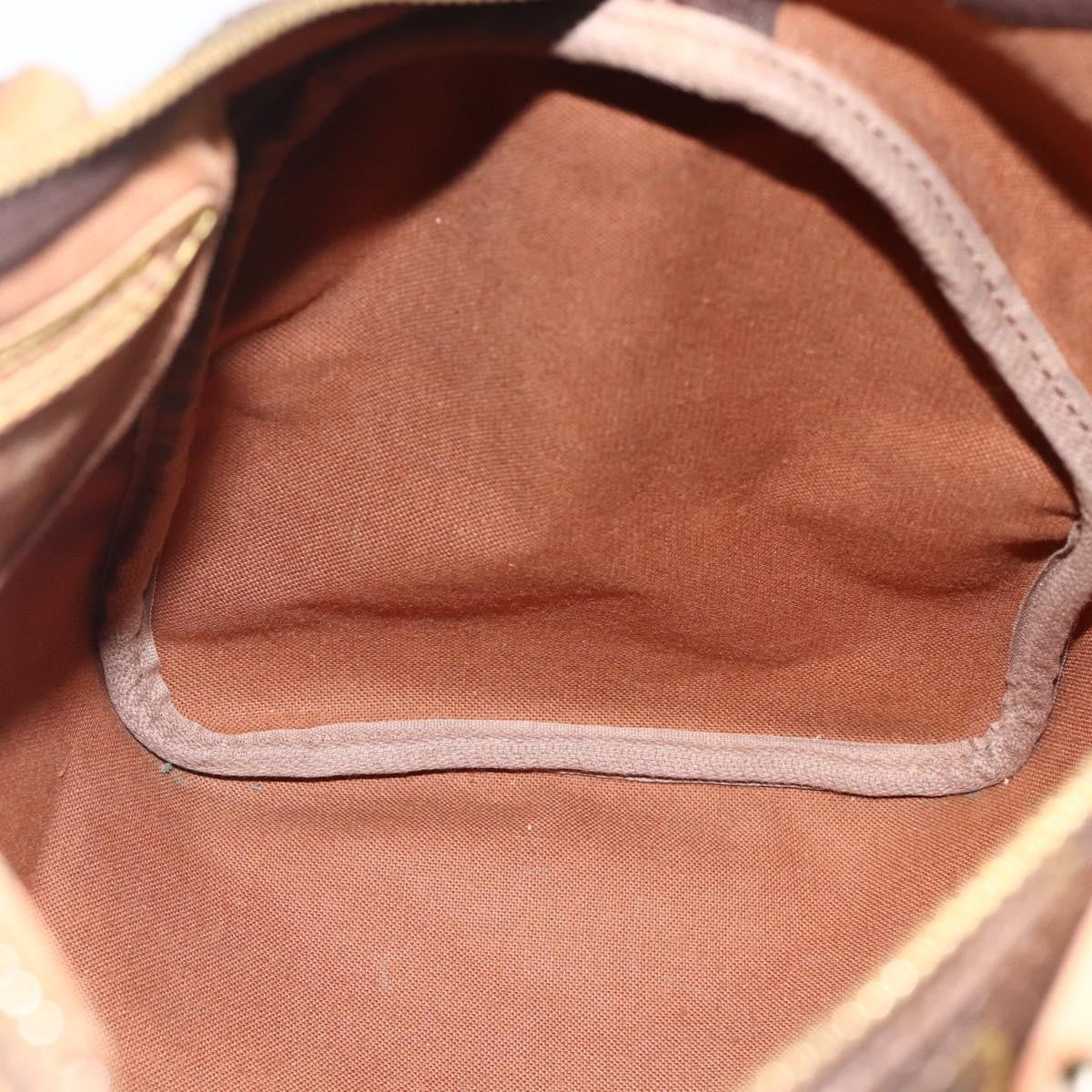 Louis Vuitton Speedy Handbag Monogram Canvas Brown Canvas Handbag (Pre-Owned)