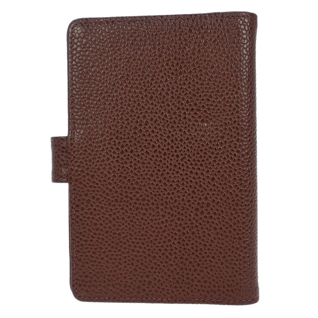 Chanel Cc Bifold Wallet Quilted Caviar Brown Leather Wallets Accessory (Pre-Owned)