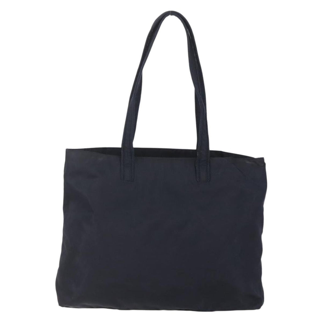 Prada Front Pocket Zip Tote Tessuto Black Nylon Tote Bag Bag (Pre-Owned)