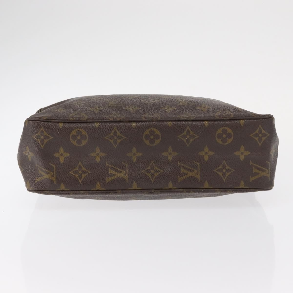Louis Vuitton Trousse Toiletry Pouch Monogram Canvas Brown Canvas Toiletry Case Accessory (Pre-Owned)