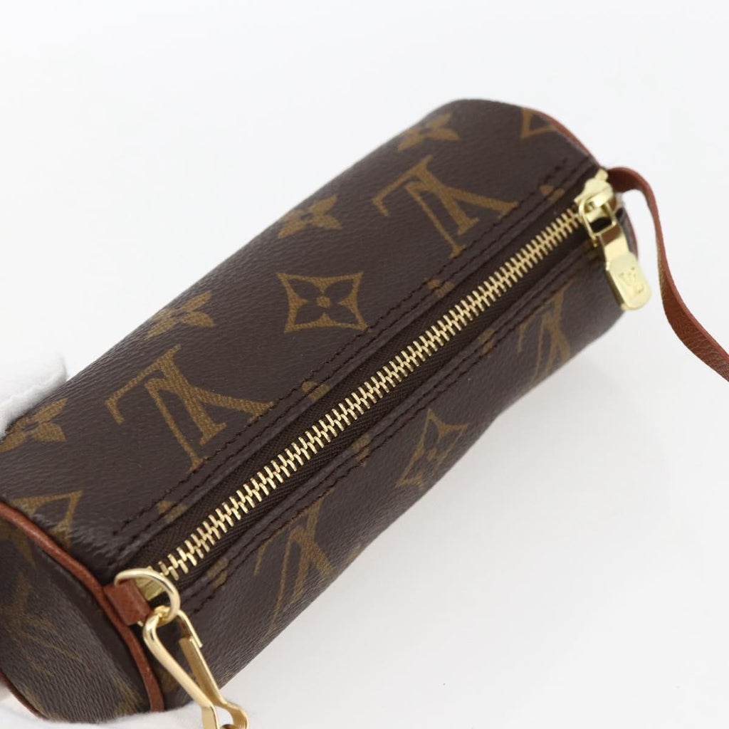 Louis Vuitton Papillon Pochette Monogram Canvas Brown Canvas Clutche & Pouche Bag (Pre-Owned)