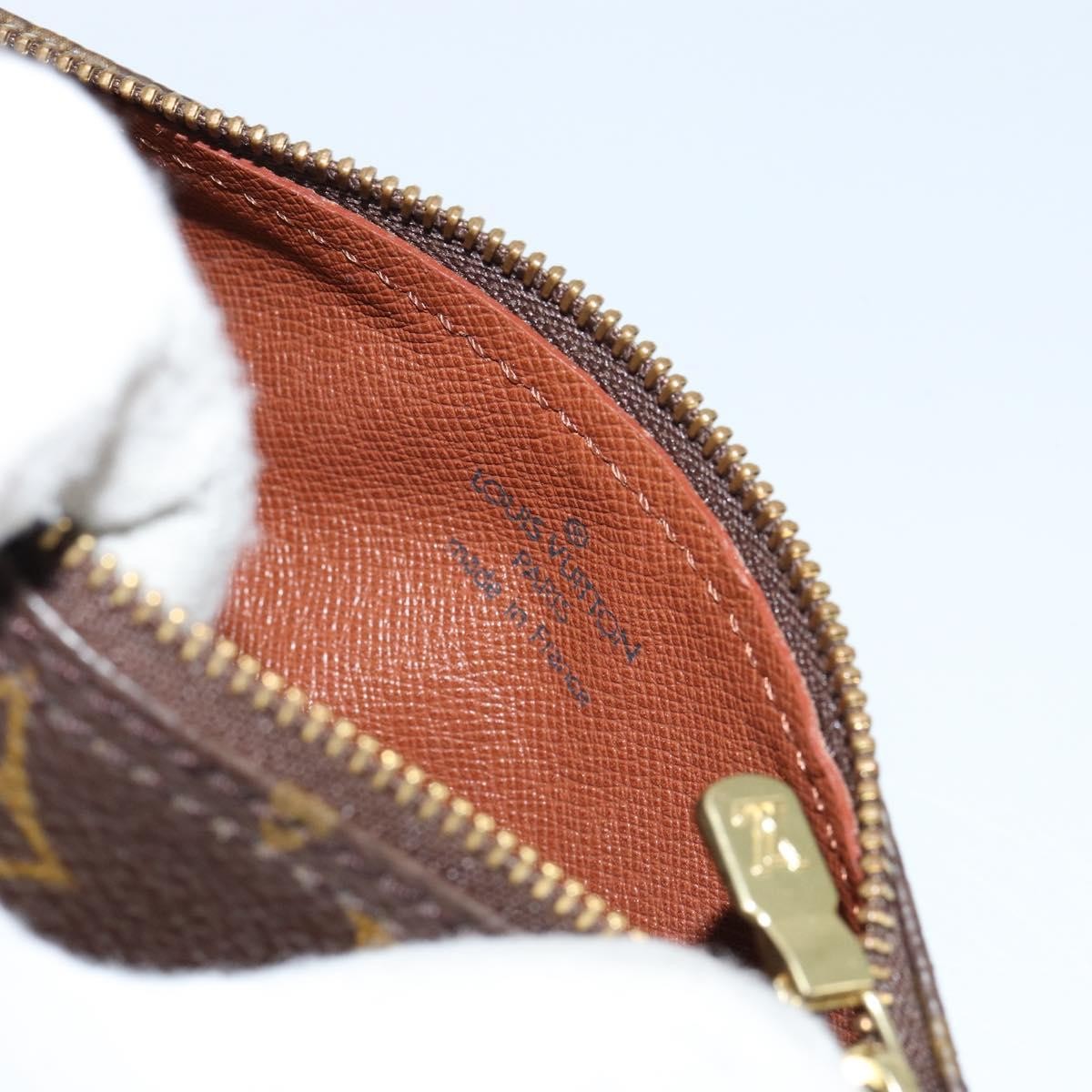 Louis Vuitton Papillon Pochette Monogram Canvas Brown Canvas Clutche & Pouche Bag (Pre-Owned)