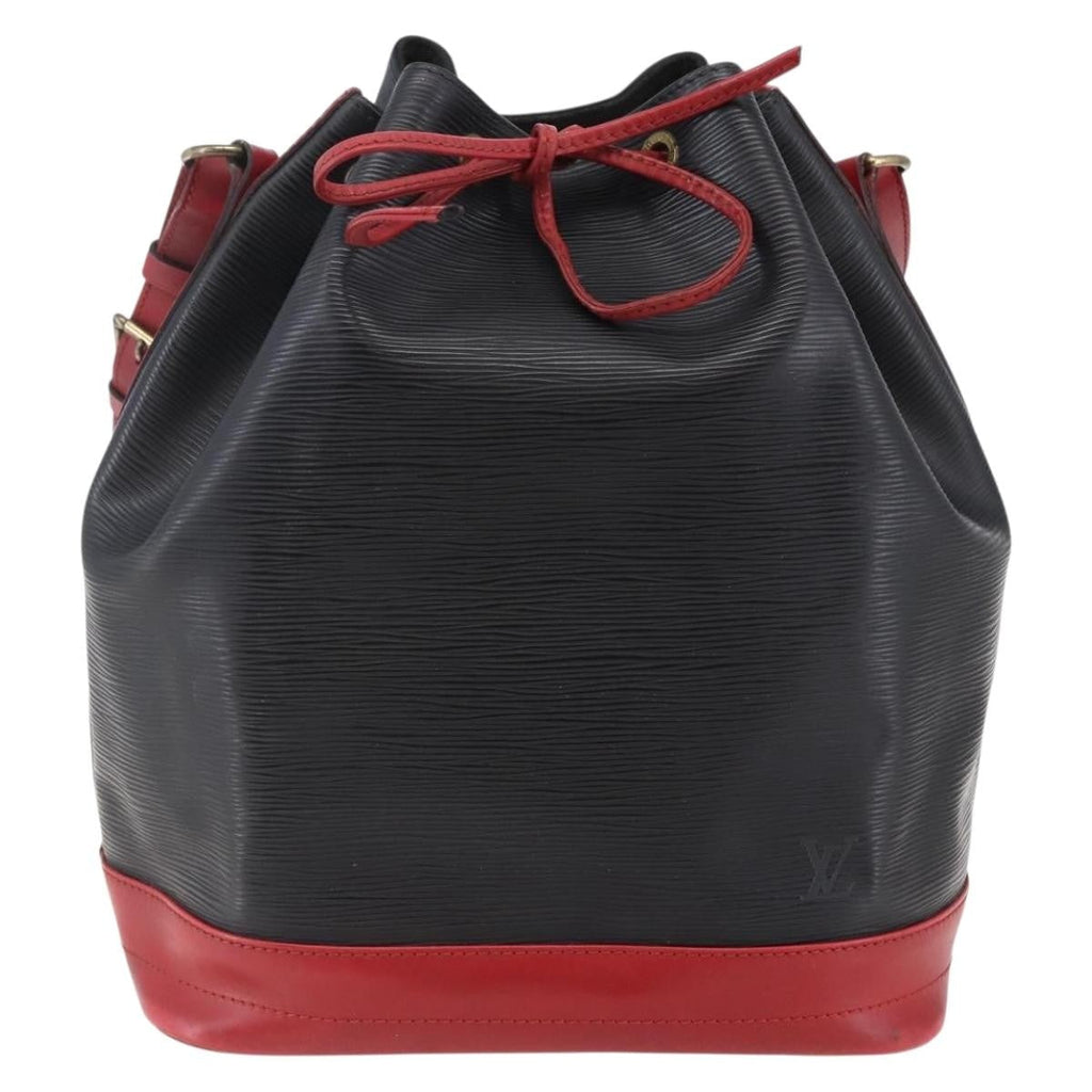 Louis Vuitton Bicolor Noe Handbag Epi Leather Black Leather Bag (Pre-Owned)