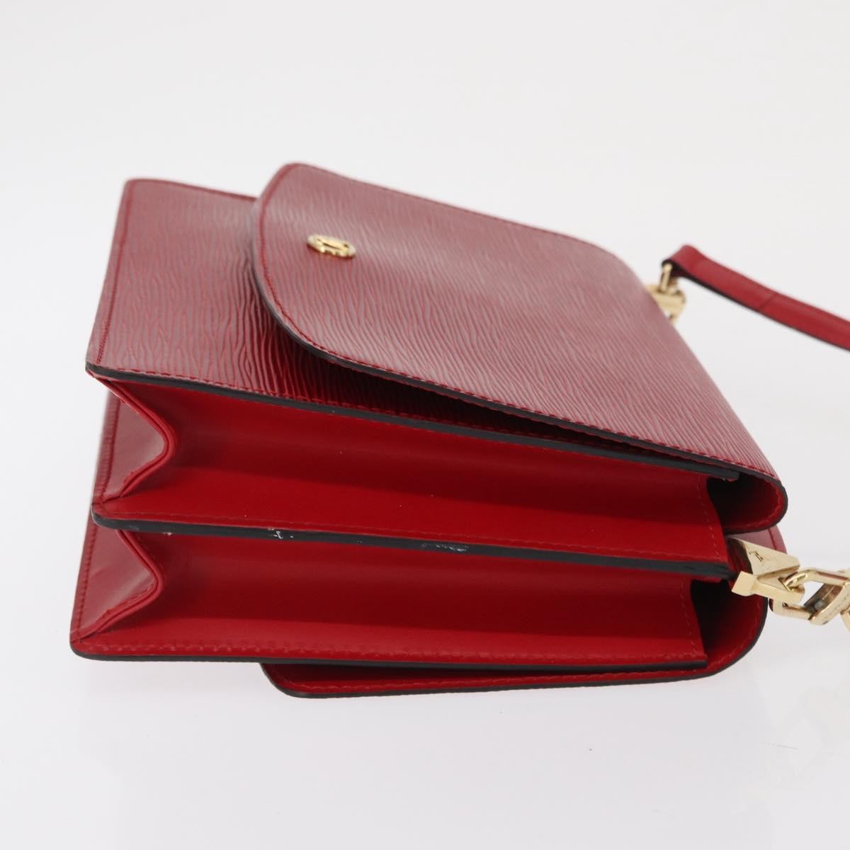 Louis Vuitton Grenelle Shoulder Bag Epi Leather Red Leather Shoulder Bag Bag (Pre-Owned)