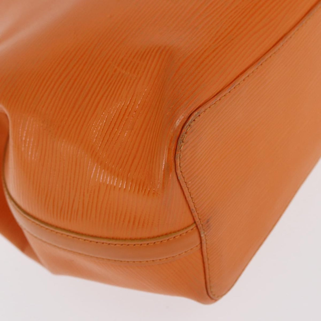 Louis Vuitton Mandara Handbag Epi Leather Orange Leather Shoulder Bag Bag (Pre-Owned)