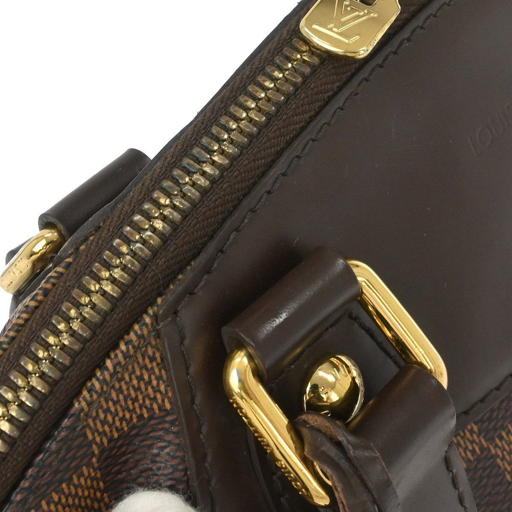 Louis Vuitton Verona Handbag Damier Brown Canvas Handbag (Pre-Owned)