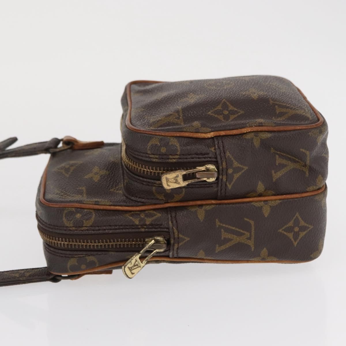 Louis Vuitton Amazone Bag Monogram Canvas Brown Canvas Shoulder Bag Bag (Pre-Owned)