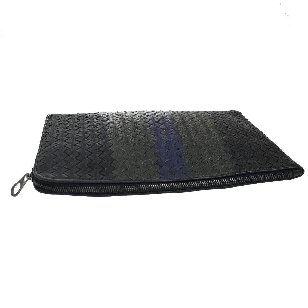 Bottega Veneta Portfolio Pouch Intrecciato Nappa Multicolour Leather Clutche & Pouche Bag (Pre-Owned)