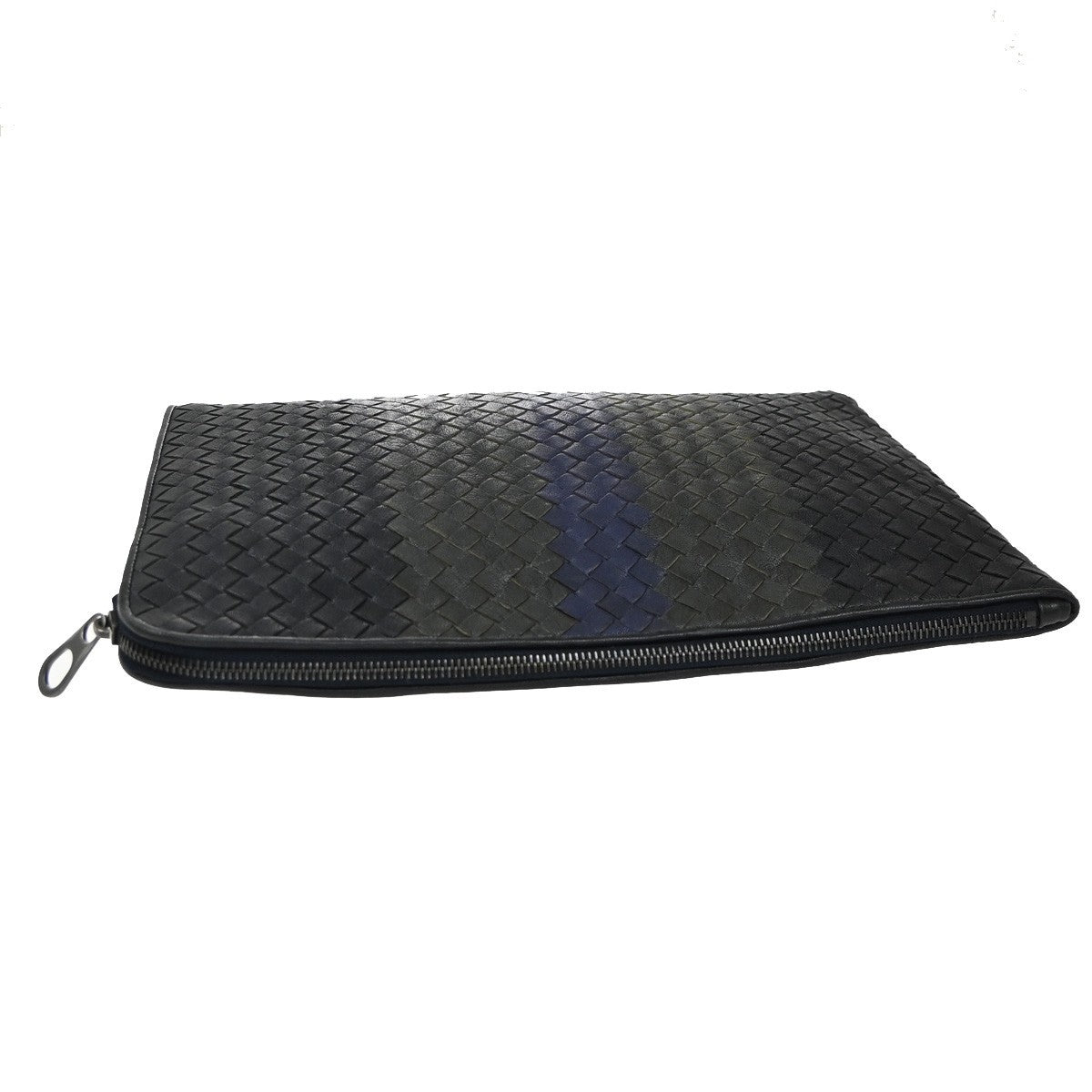 Bottega Veneta Portfolio Pouch Intrecciato Nappa Multicolour Leather Clutche & Pouche Bag (Pre-Owned)