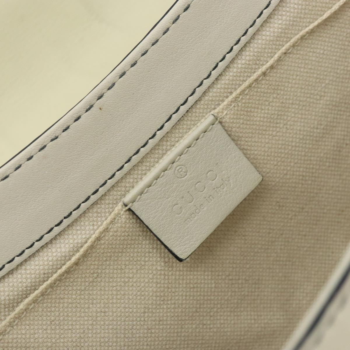 Gucci Emily Chain Flap Bag Guccissima Leather Beige Leather Shoulder Bag Bag (Pre-Owned)