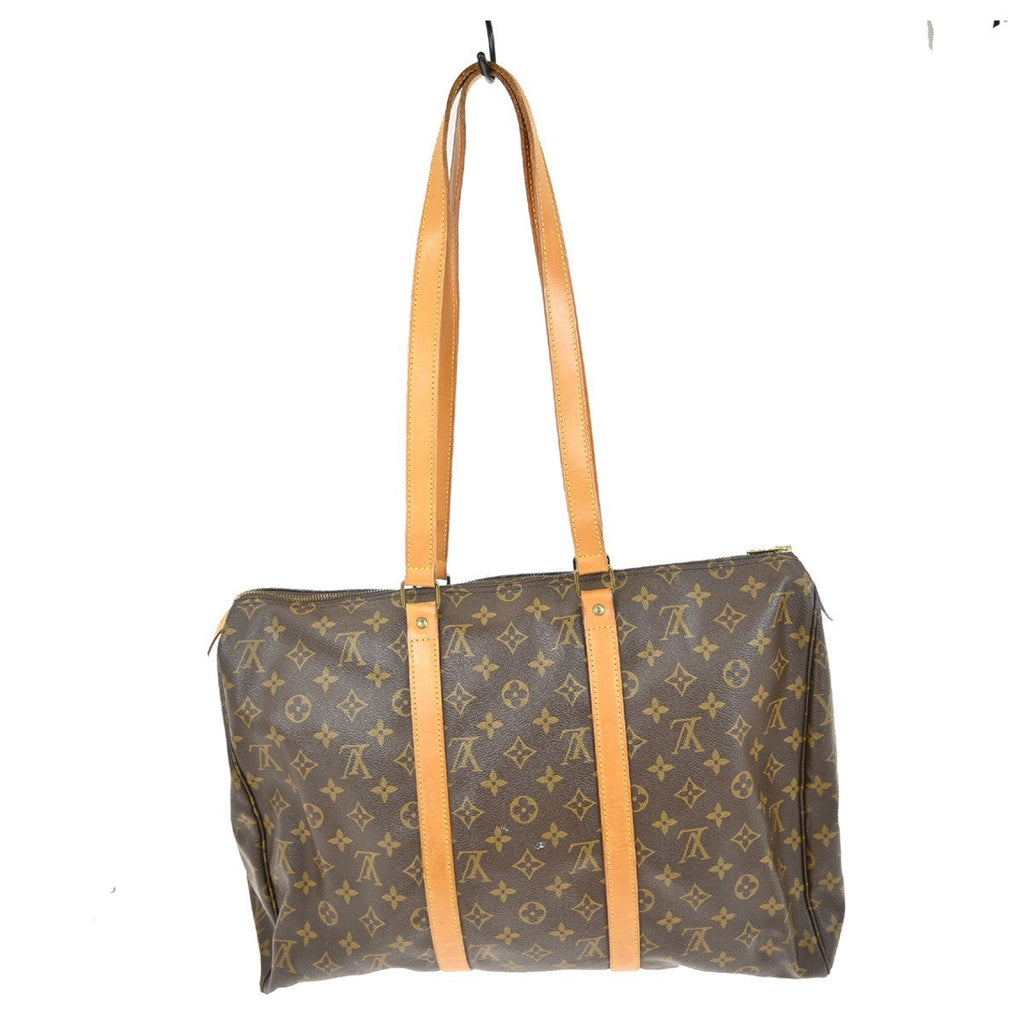 Louis Vuitton Flanerie Handbag Monogram Canvas Brown Canvas Shoulder Bag Bag (Pre-Owned)