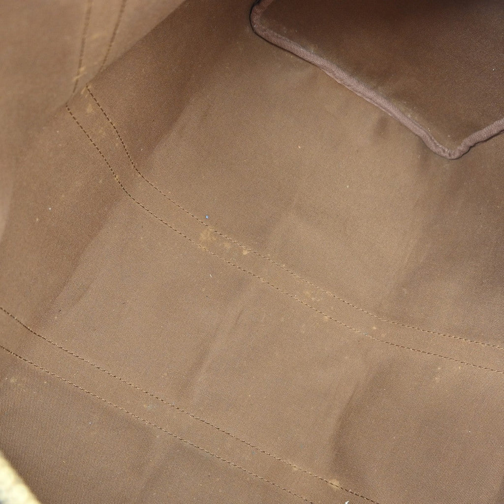 Louis Vuitton Keepall Bag Monogram Canvas Brown Canvas Travel Bag Bag (Pre-Owned)