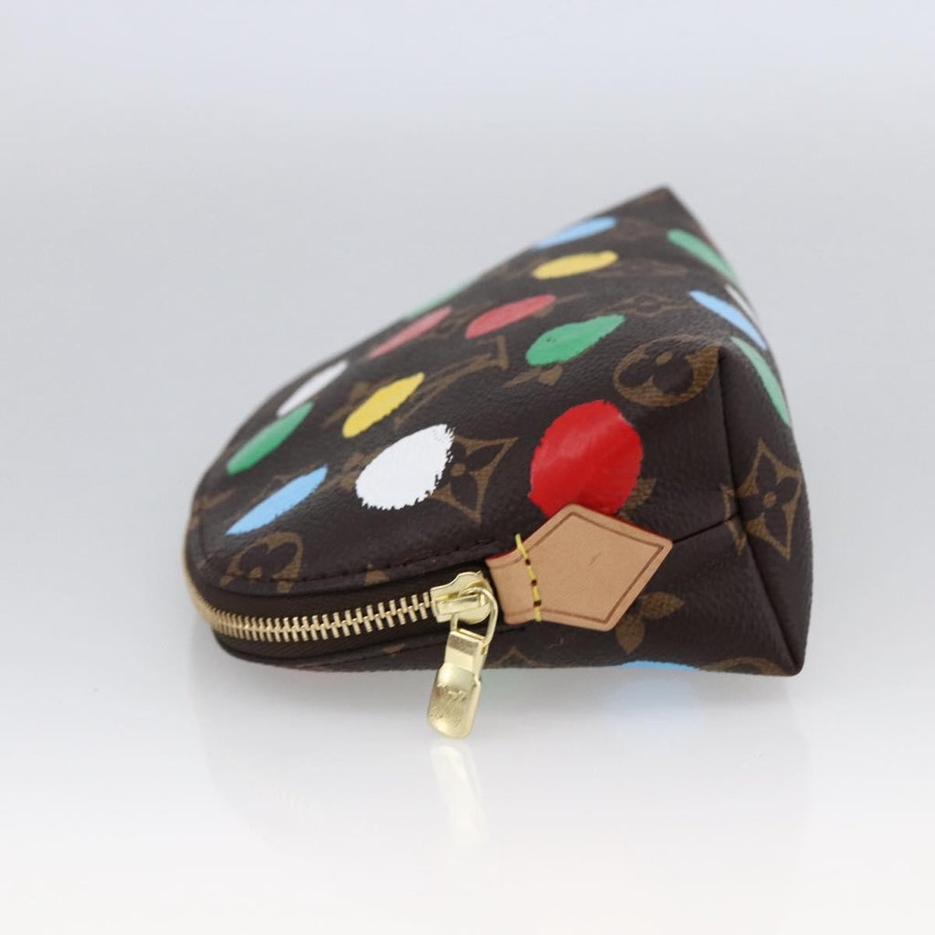 Louis Vuitton Cosmetic Pouch Yayoi Kusama Painted Dots Monogram Canvas Multicolour Canvas Clutche & Pouche Bag (Pre-Owned)