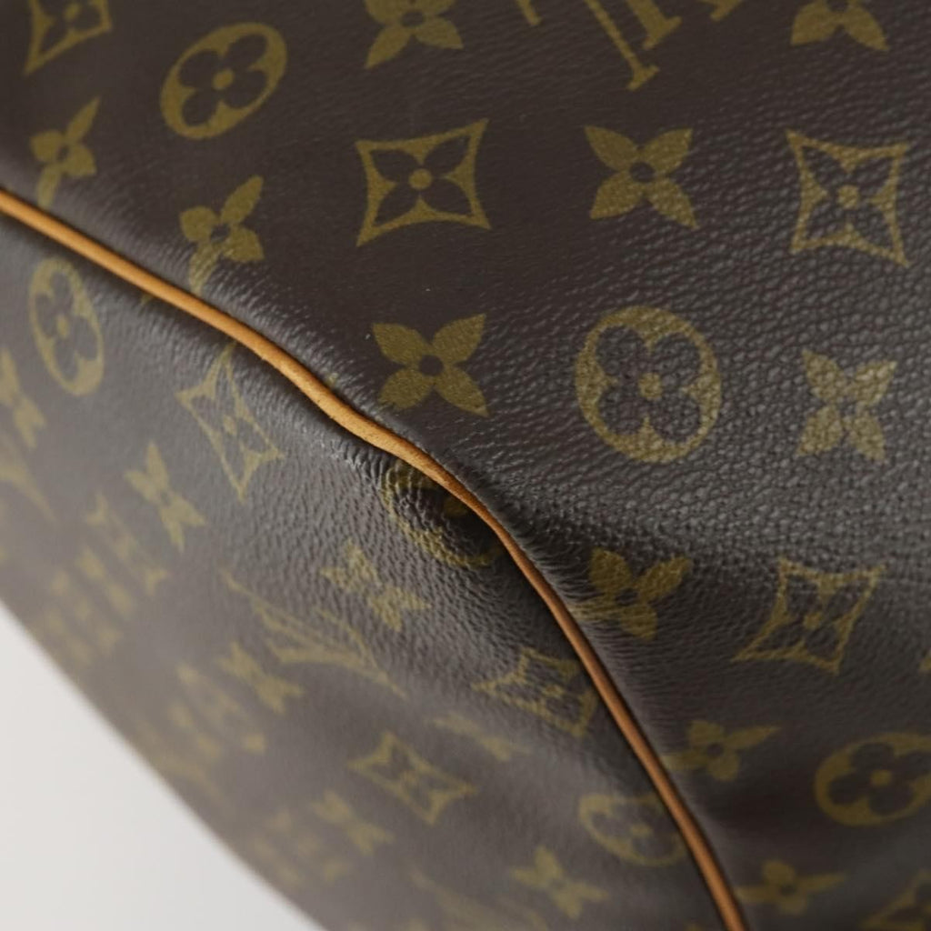 Louis Vuitton Keepall Bag Monogram Canvas Brown Canvas Travel Bag Bag (Pre-Owned)