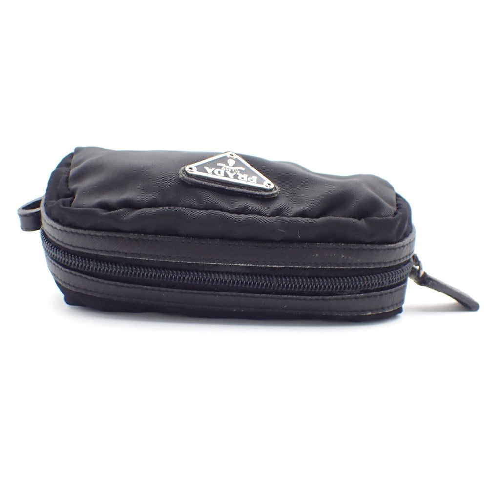 Prada Padded Zip Belt Bag Tessuto Black Nylon Clutche & Pouche Bag (Pre-Owned)