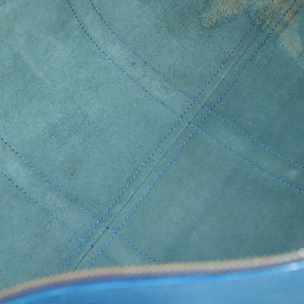 Louis Vuitton Keepall Bag Epi Leather Blue Leather Travel Bag Bag (Pre-Owned)