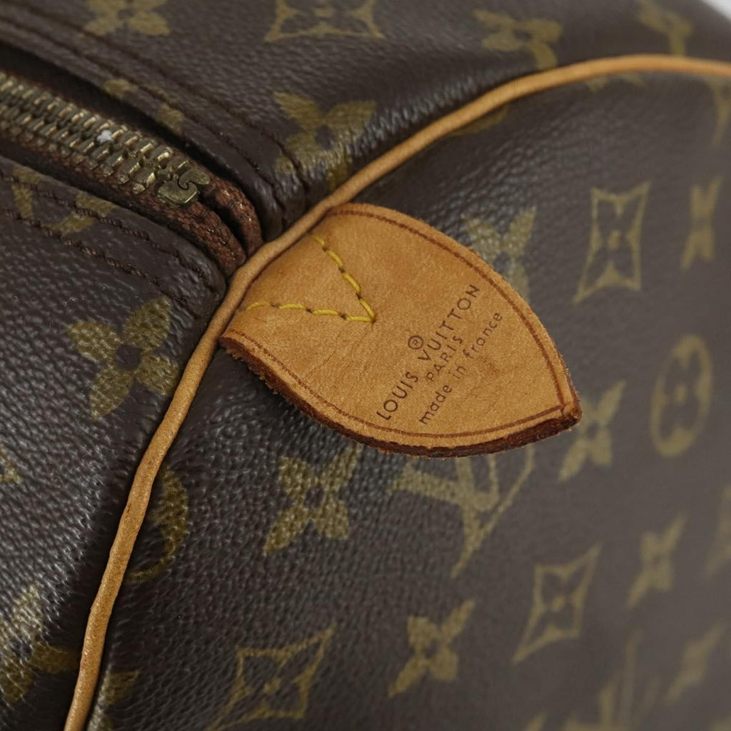Louis Vuitton Keepall Bag Monogram Canvas Brown Canvas Travel Bag Bag (Pre-Owned)