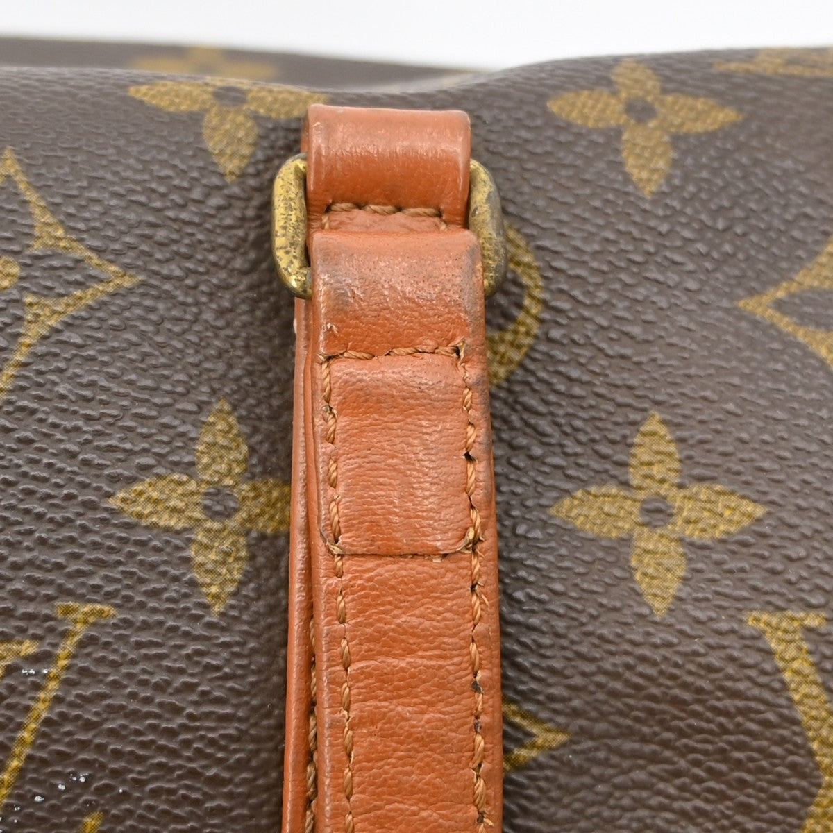 Louis Vuitton Papillon Handbag Monogram Canvas Brown Canvas Handbag (Pre-Owned)