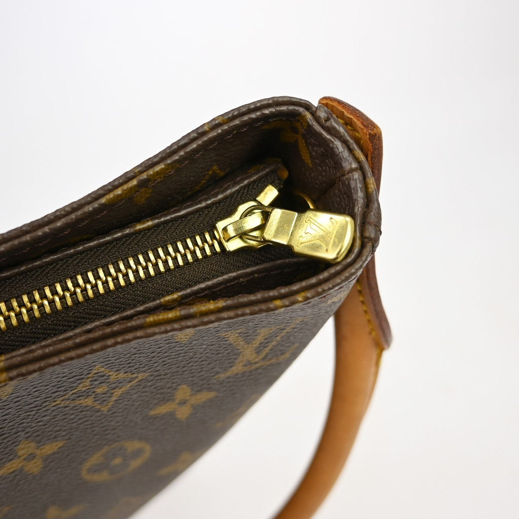 Louis Vuitton Monogram Looping Handbag Monogram Canvas Brown Canvas Handbag (Pre-Owned)